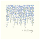 Woodmansterne Wisteria Sympathy Card