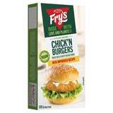 Fry's chicken-style vegan burgers frozen 320g - British product