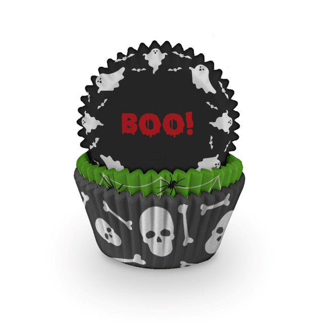 Anniversary House Halloween Boo! cupcake cases, UK version