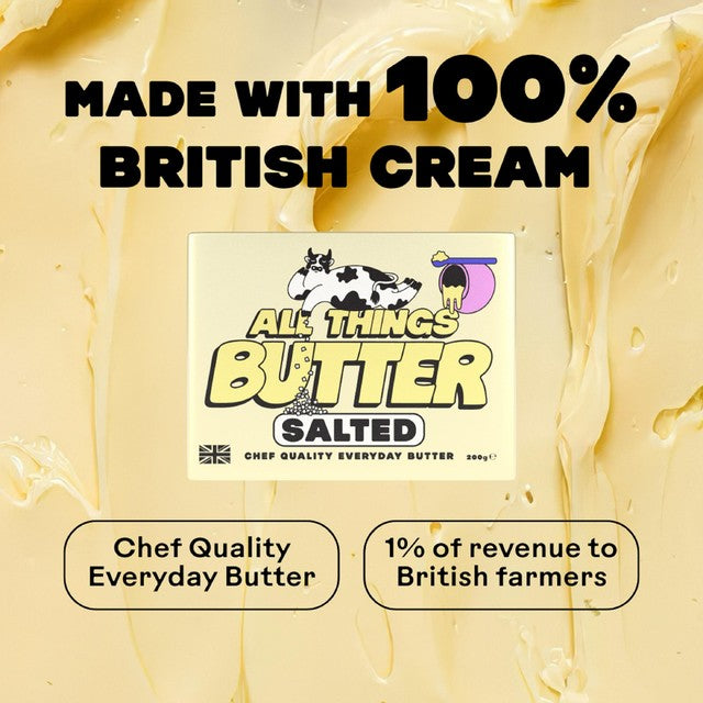All Things Butter salted butter 200g - British product