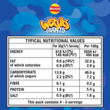 Wotsits Really Cheesy corn puff crisps 130g (British brand)