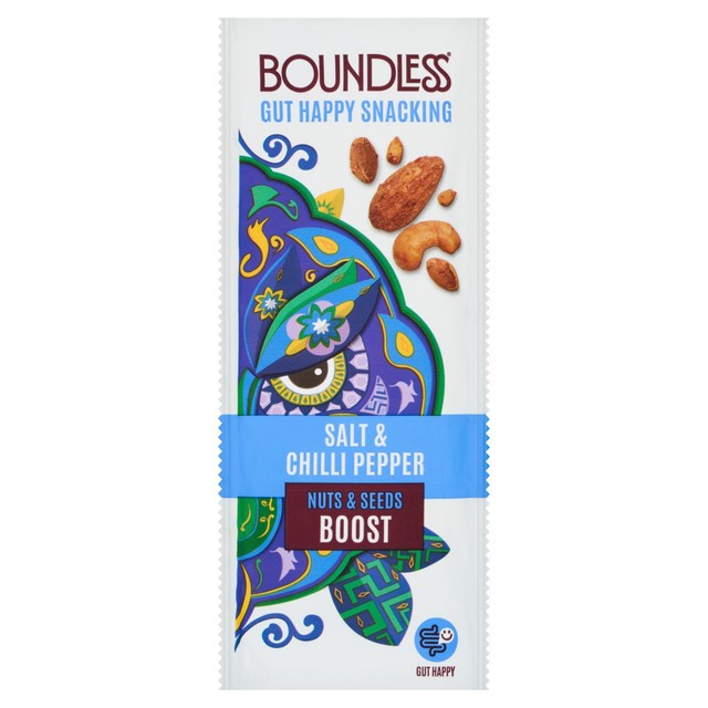 Boundless snack mix salt chilli pepper 25g imported from the UK