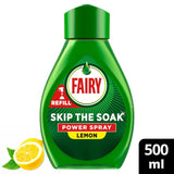 Fairy Skip the Soak Power Spray Lemon Dishwasher Cleaner Spray 500ml