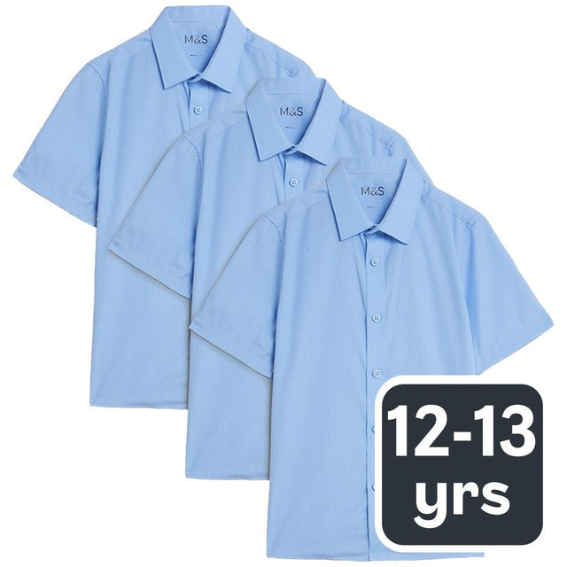 M&S Boys Regular Fit Shirt 12-13 Years, imported from the UK