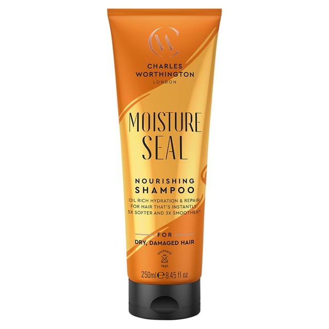 Charles Worthington Moisture Seal Shampoo 250ml imported from the UK
