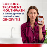 Corsodyl medicated mouthwash original alcohol free 300ml - British product
