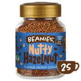 Beanies Nutty Hazelnut Flavour Instant Coffee 50g