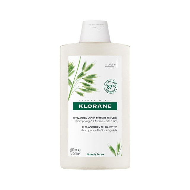 Klorane shampoo with oat milk 400ml, UK version
