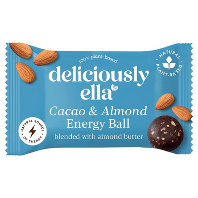 Deliciously Ella Cacao & Almond Energy Ball Snack 40g