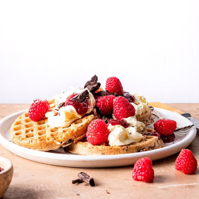 Griddle Bakery choc-chip protein waffles 200g, UK version
