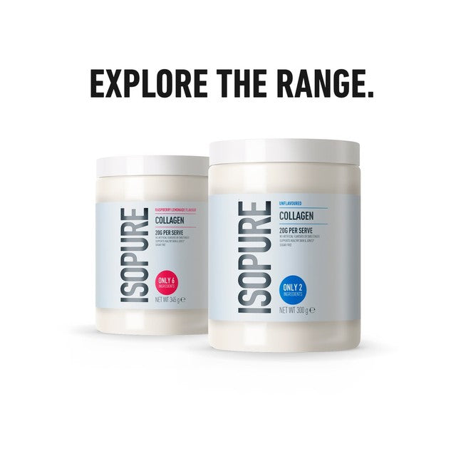 Isopure unflavoured whey protein isolate powder 435g, UK version