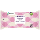Ocado Sensitive Moist Toilet Tissues 40 Pack