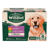 Winalot wet dog food mixed meat in jelly 400g (British brand)