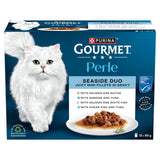 Gourmet Perle Seaside Duo in Gravy Wet Cat Food 12 x 85g