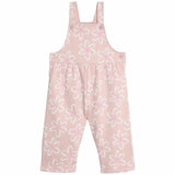 M&S pink floral dungaree set for 0-3 months, imported from the UK