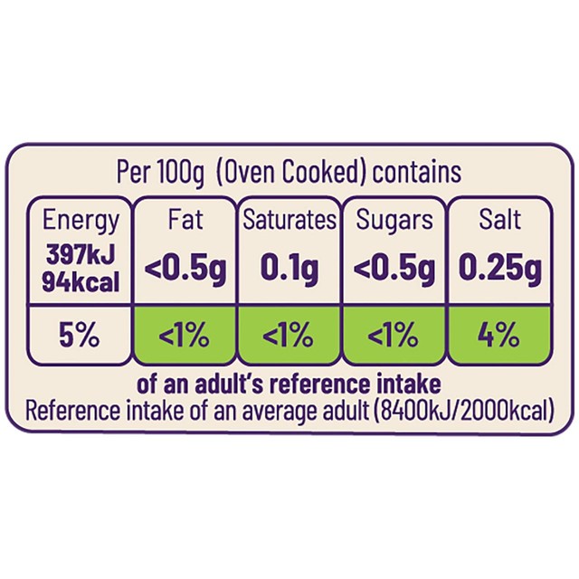 Ocado MSC cod fillets skin-on and boneless, imported from the UK