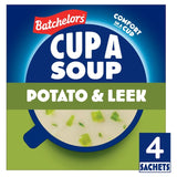 Batchelors potato & leek cup soup 107g - British product