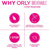 Orly nail polish She's a Wildflower 18ml, imported from the UK