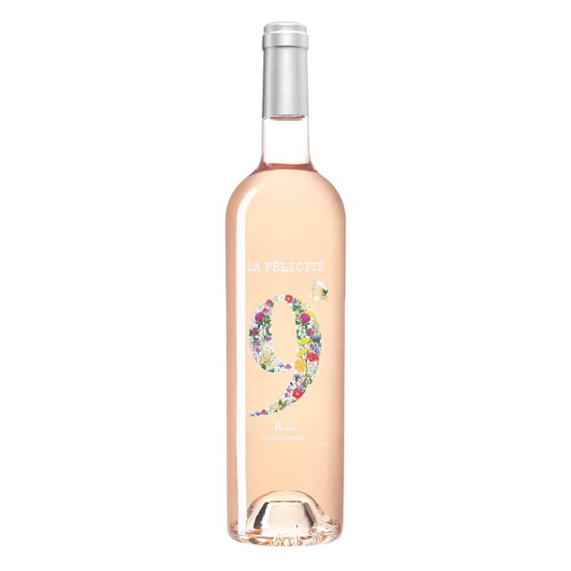 Pommery La Felicite 9% Organic Rose wine 75cl, UK version