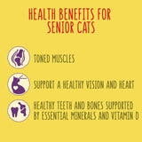 Go-Cat senior chicken and turkey dry cat food 750g, UK version