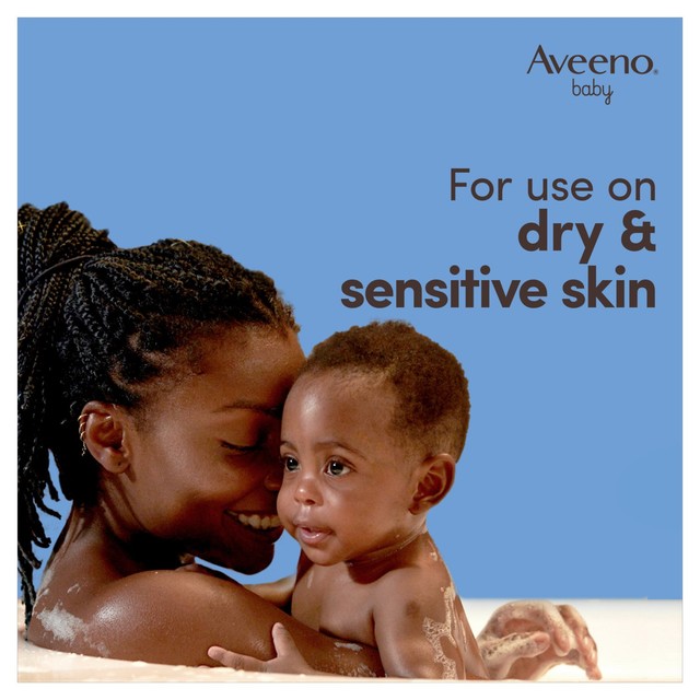 Aveeno baby soothing relief emollient wash 250ml - British product