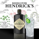 Hendrick's rose and cucumber infused gin 70cl, UK version