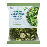 M&S green vegetable medley 650g, imported from the UK