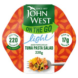 John West Mediterranean tuna pasta salad 220g, UK version