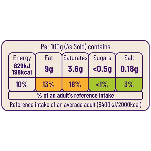 Ocado diced lamb leg 300g, imported from the UK