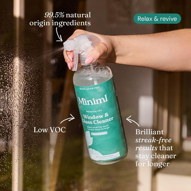 Miniml Mint Window & Glass Cleaner Spray