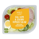 M&S Egg, Ham & Cherry Tomato Salad 245g, imported from the UK
