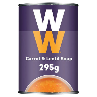 Heinz Weight Watchers Carrot & Lentil Soup Soup Cans 295g