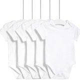 M&S Pure Cotton Baby Bodysuits White 18-24 Months