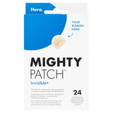 Hero Mighty Patch Invisible+ pimple patches 24 pack, UK version