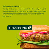 all plants Chickpea, Pea & Lemon Zest Veggie Burger 360g - British product