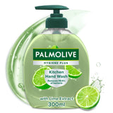 Palmolive Hygiene Plus Kitchen Antibacterial Hand Wash with Lime Extract 300ml