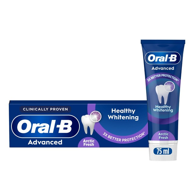 Oral-B Whitening Toothpaste Arctic Fresh 75ml, imported from the UK