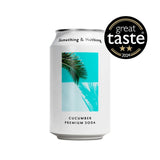 Something & Nothing Cucumber Premium Soda 330ml