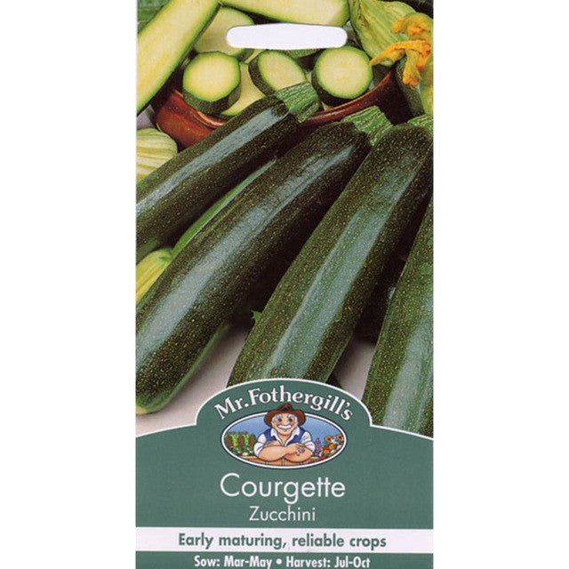 Mr Fothergill's Courgette Zucchini Seeds - British product
