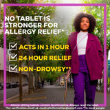 Allevia hayfever allergy relief tablets 15 pack - British product
