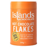 Islands Chocolate 55% Dark Hot Chocolate Flake Tin 200g