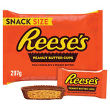 Reese's Cups Snack Size Bag 297g, imported from the UK