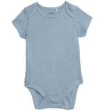 M&S pure cotton bodysuits blue mix 5 pack, imported from the UK
