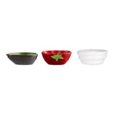 Rayware Set of 3 Fajita Dip Ceramic Serving Bowls