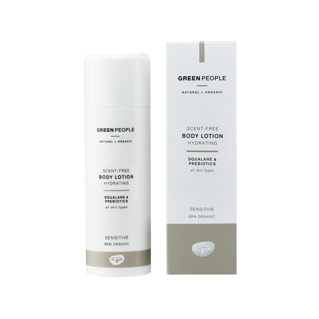 Green People scent free body lotion 150ml, UK version
