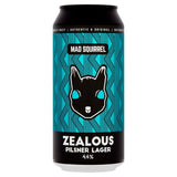 Mad Squirrel Zealous Pilsner Lager 440ml