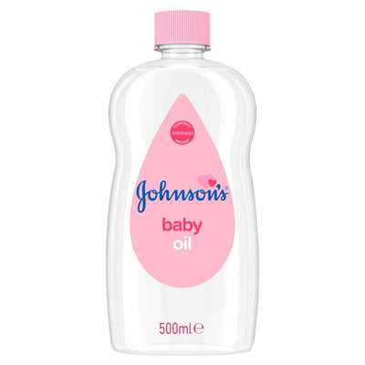 Johnson's Baby Oil for Delicate Skin Moisturising Oil 500ml