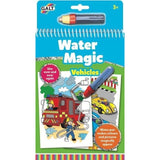 James Galt Water Magic Vehicles Reusable Water Coloring Toy