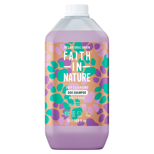 Faith In Nature lavender dog shampoo 5L - British product