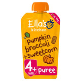 Ella's Kitchen Pumpkin, Broccoli & Sweetcorn Baby Food Pouch 4+ Months 120g